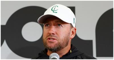 Graeme McDowell perplexed (?!) with reporter's question at LIV Golf London